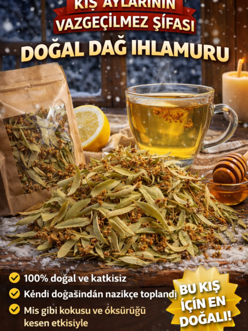 Organik Dağ Ihlamuru Büyük Paket