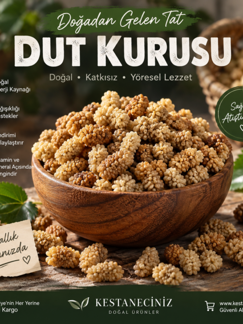 Özel Seçim Dut Kurusu 1 Kg