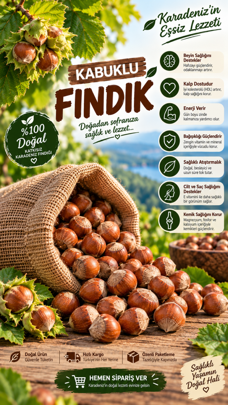 İnce Kabuk Fındık Kg